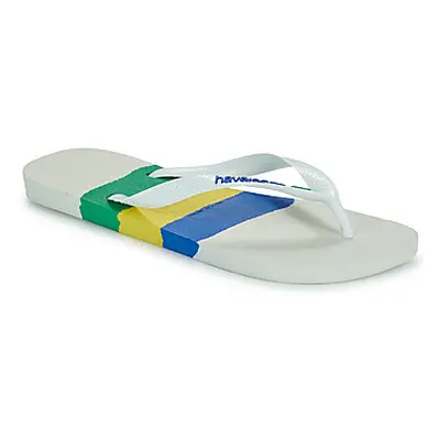 Havaianas BRASIL TECH men's Flip flops / Sandals (Shoes) in White