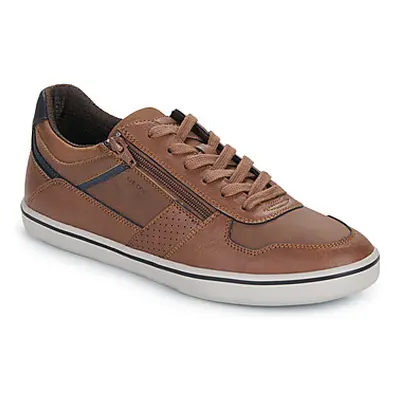 Geox U ELVER men's Shoes (Trainers) in Brown