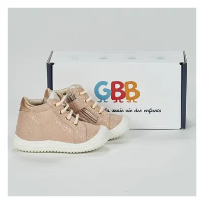 GBB FLEXOO BABY boys's Children's Shoes (High-top Trainers) in Pink