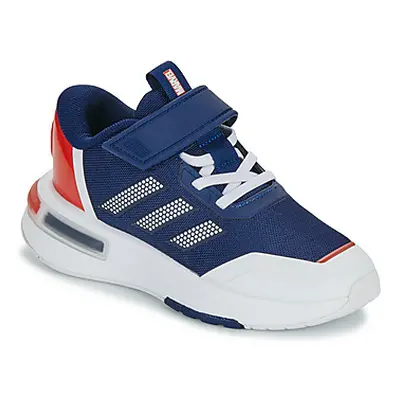 Adidas MARVEL CAP Racer EL K boys's Children's Shoes (Trainers) in Blue