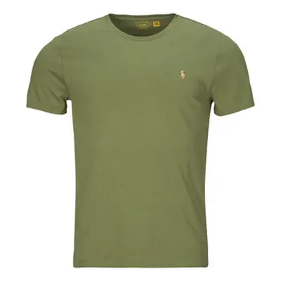 Polo Ralph Lauren T-SHIRT AJUSTE EN COTON men's T shirt in Kaki