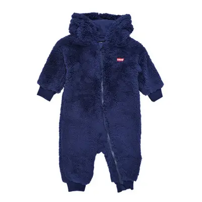 Levis LVN BEAR SHERPA COVERALL girls's Children's Jumpsuit in Blue