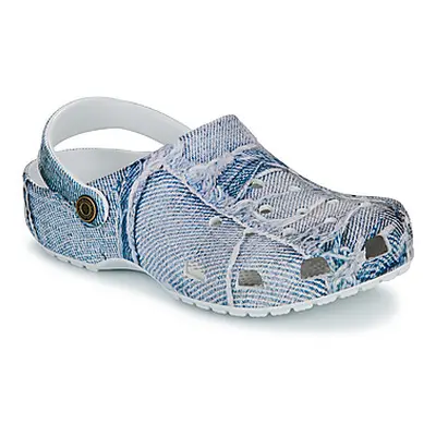 Crocs Classic Denim Clog women's Clogs (Shoes) in Blue