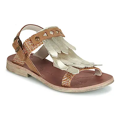 GBB ACARO girls's Children's Sandals in Brown