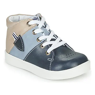 GBB AMOS boys's Children's Shoes (High-top Trainers) in Blue