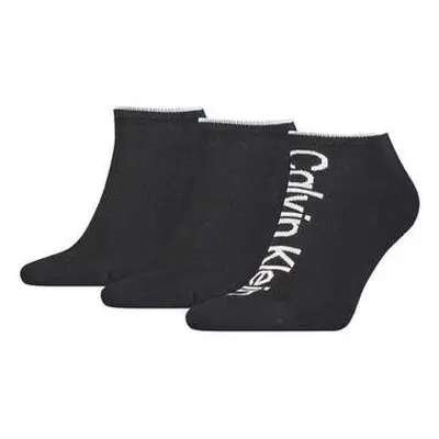 Calvin Klein Jeans Sneaker 3 Pack Socks Black men's Socks in Black