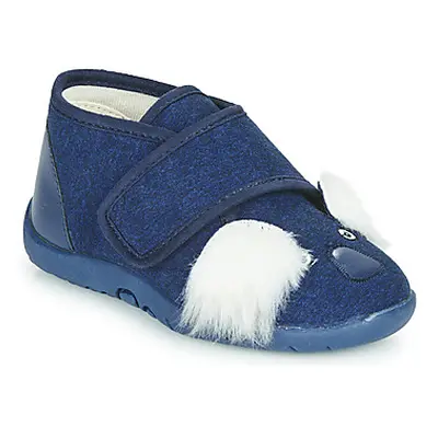 Little Mary KOALAVELCRO boys's Children's Slippers in Blue