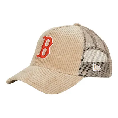 New-Era MLB CORD TRUCKER BOSTON RED SOX women's Cap in Beige