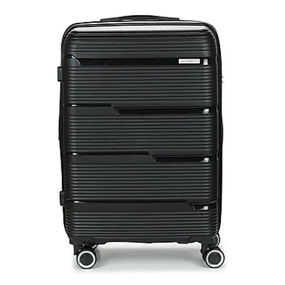 David Jones 70L men's Hard Suitcase in Black