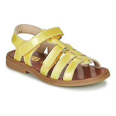 GBB KATAGAMI girls's Children's Sandals in Yellow