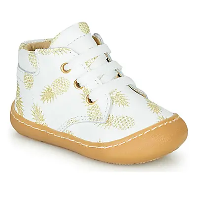 GBB ATARINA girls's Children's Shoes (High-top Trainers) in White