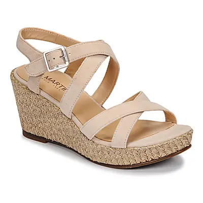 JB Martin DARELO women's Sandals in Beige