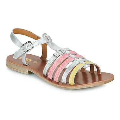 GBB BANGKOK girls's Children's Sandals in Silver