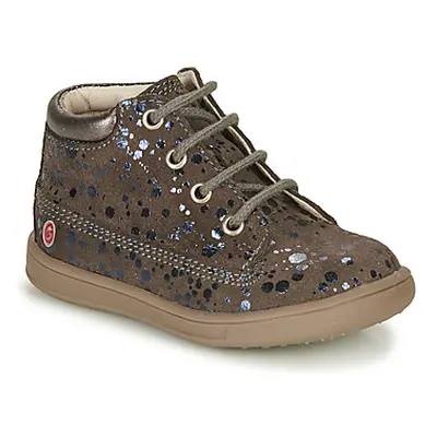 GBB NINON girls's Children's Shoes (High-top Trainers) in Brown