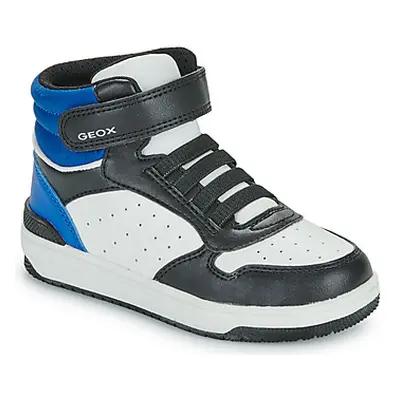 Geox J WASHIBA BOY boys's Children's Shoes (High-top Trainers) in Black