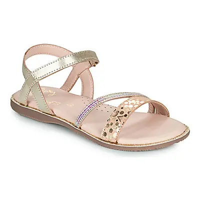 Little Mary DOLERON girls's Children's Sandals in Gold