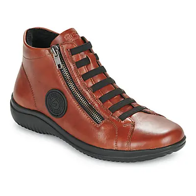 Remonte FILARMO women's Shoes (High-top Trainers) in Red