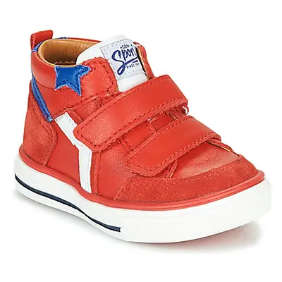 GBB FLAVIO boys's Children's Shoes (High-top Trainers) in Red