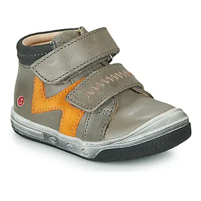 GBB OGROU boys's Children's Shoes (High-top Trainers) in Grey