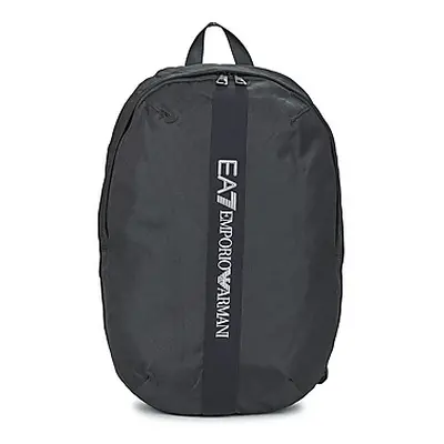 Emporio Armani EA7 TRAIN LOGO SERIES U BACKPACK women's Backpack in Black