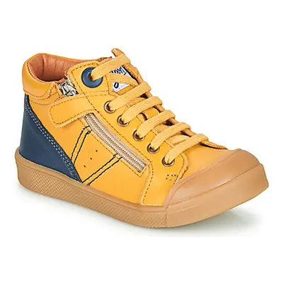 GBB ANATOLE boys's Children's Shoes (High-top Trainers) in Orange