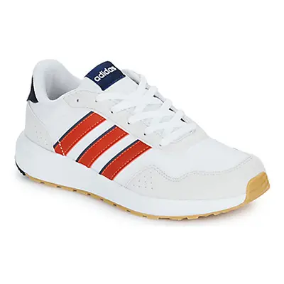 Adidas RUN 60s J girls's Children's Shoes (Trainers) in White