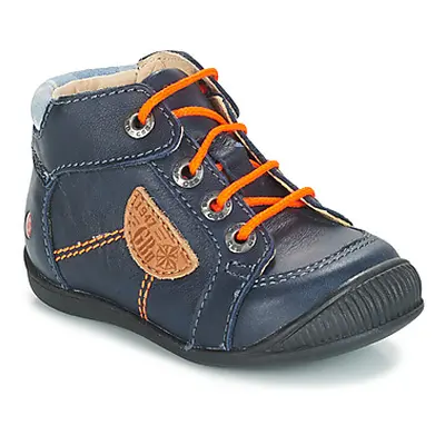 GBB RACINE boys's Children's Mid Boots in Blue