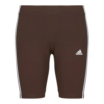 Adidas Essentials 3-Stripes Bike Shorts women's Tights in Brown