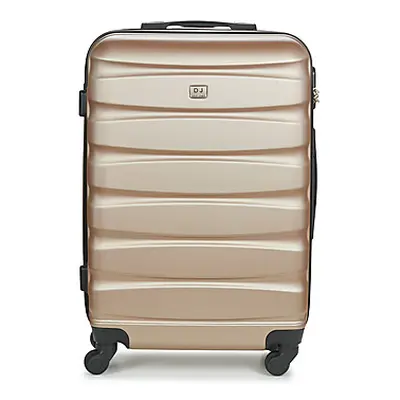 David Jones CHAUVETTINI 72L men's Hard Suitcase in Gold