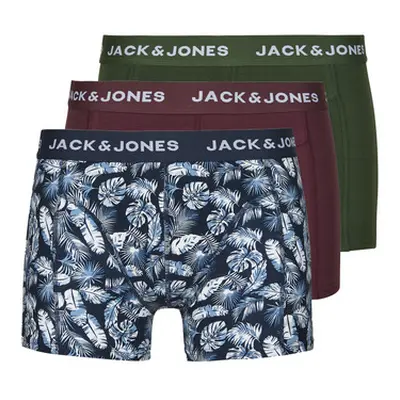 Jack & Jones JACTREVOR X3 men's Boxer shorts in Multicolour