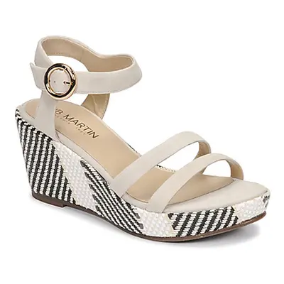 JB Martin DORKA women's Sandals in White