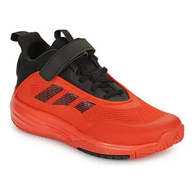 Adidas OWNTHEGAME 3.0 K boys's Children's Basketball Trainers (Shoes) in Red