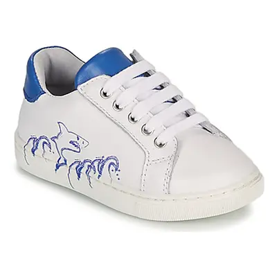 GBB KARAKO boys's Children's Shoes (Trainers) in White