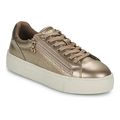 Tamaris PAVIS women's Shoes (Trainers) in Gold