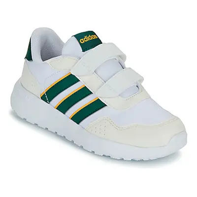 Adidas RUN 60s CF C boys's Children's Shoes (Trainers) in White