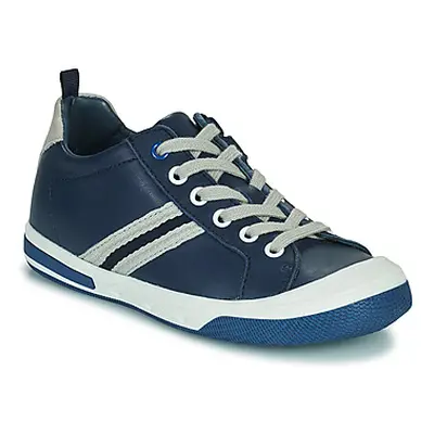 Little Mary LOGAN boys's Children's Shoes (Trainers) in Blue