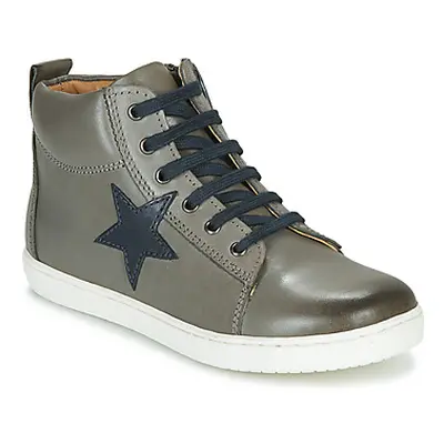 GBB KANY boys's Children's Shoes (High-top Trainers) in Grey