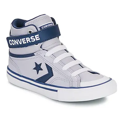 Converse PRO BLAZE EASY-ON boys's Children's Shoes (High-top Trainers) in Grey