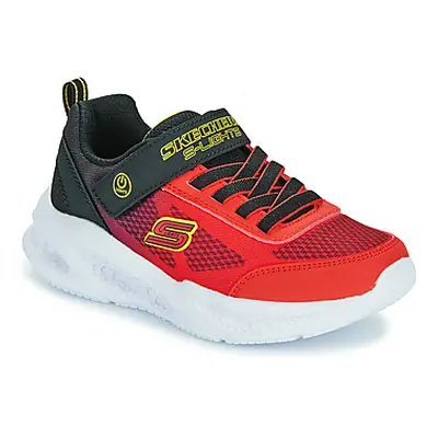 Skechers SKECHERS METEOR-LIGHTS boys's Children's Shoes (Trainers) in Red