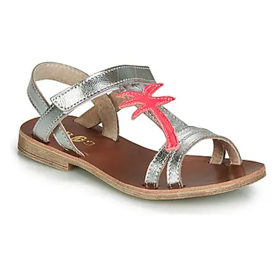 GBB SAPELA girls's Children's Sandals in Silver