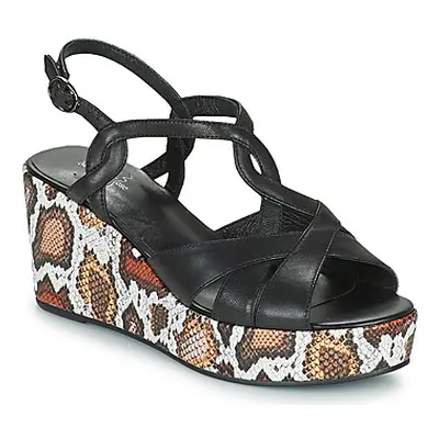 Metamorf'Ose Lajeanne women's Sandals in Black