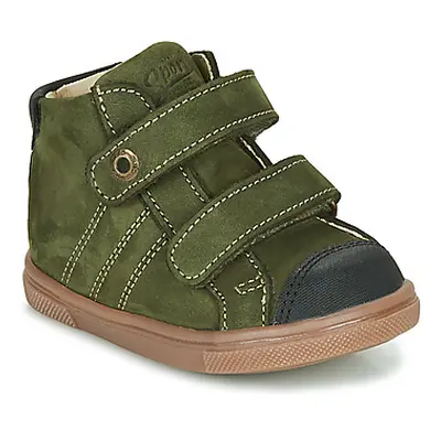 GBB KERWAN boys's Children's Shoes (High-top Trainers) in Green