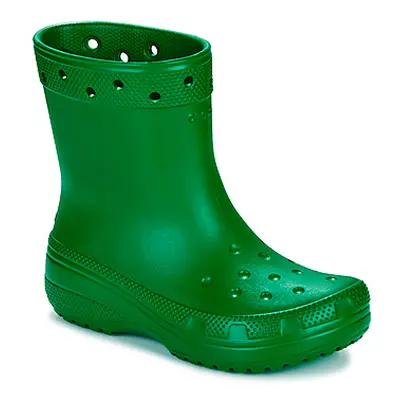 Crocs Classic Boot women's Wellington Boots in Green