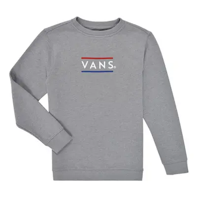 Vans BY Half Box Crew girls's Children's Sweatshirt in Grey