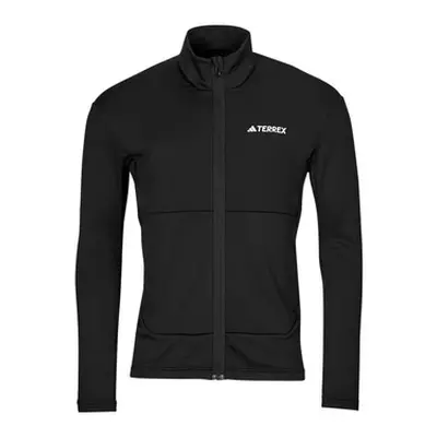 Adidas Multi Light Fleece Full-Zip Jacket men's Tracksuit jacket in Black