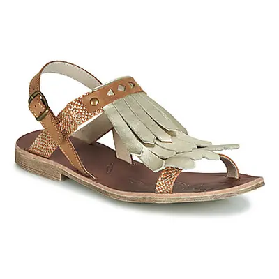 GBB ACARO girls's Children's Sandals in Brown