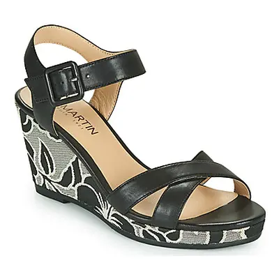 JB Martin QUERIDA women's Sandals in Black