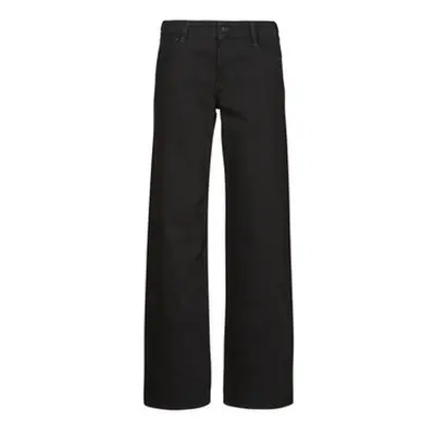 G-Star Raw JUDEE LOOSE WMN women's Flare / wide jeans in Black