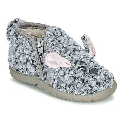 Little Mary LAPINZIP boys's Children's Slippers in Grey