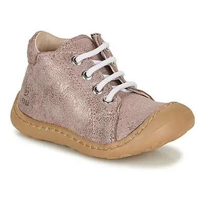 GBB VEDOFA girls's Children's Shoes (High-top Trainers) in Pink